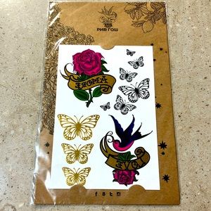 Rive Gauche temporary tattoos